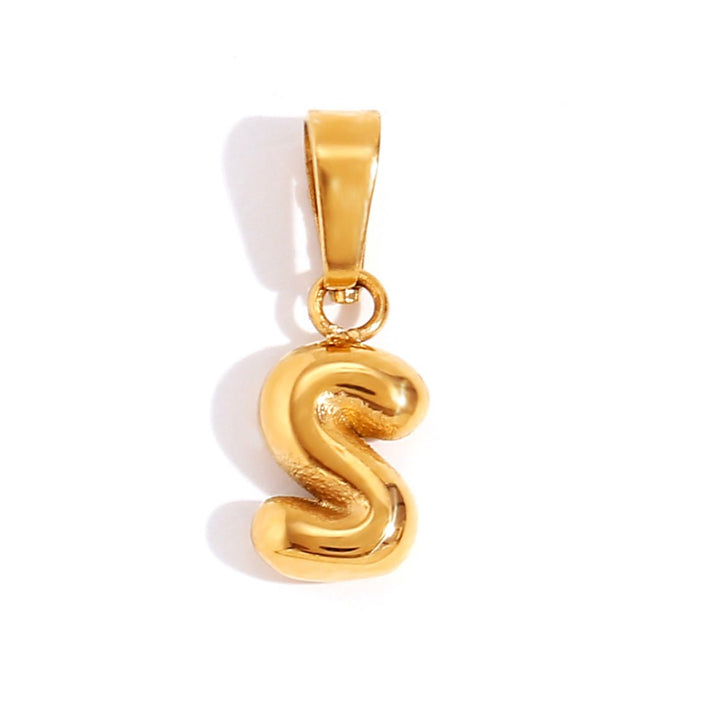 Collar de cuentas con letras elegantes