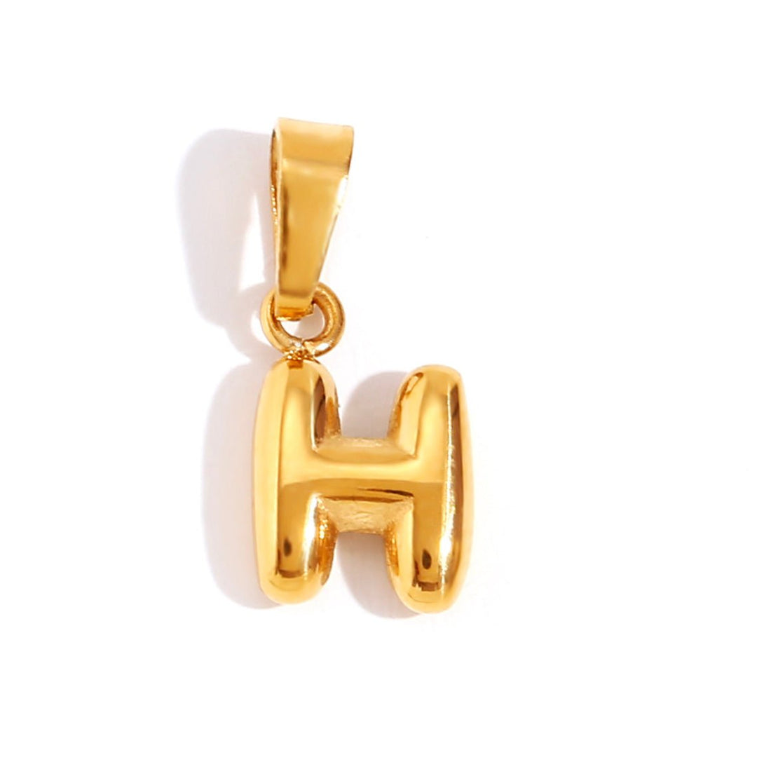 Collar de cuentas con letras elegantes