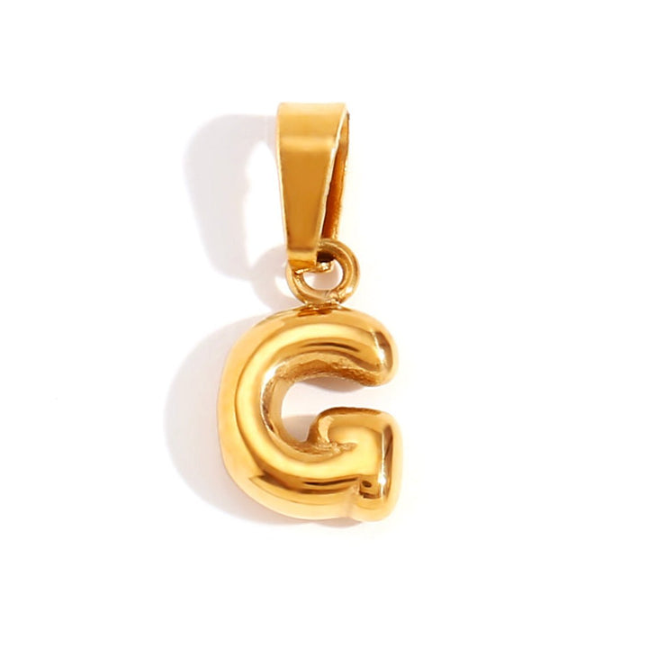 Collar de cuentas con letras elegantes