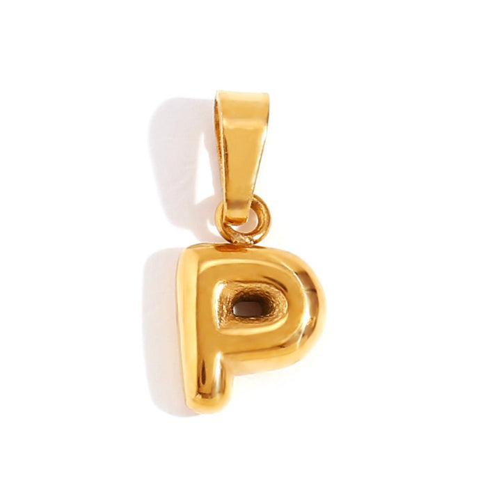Collar de cuentas con letras elegantes