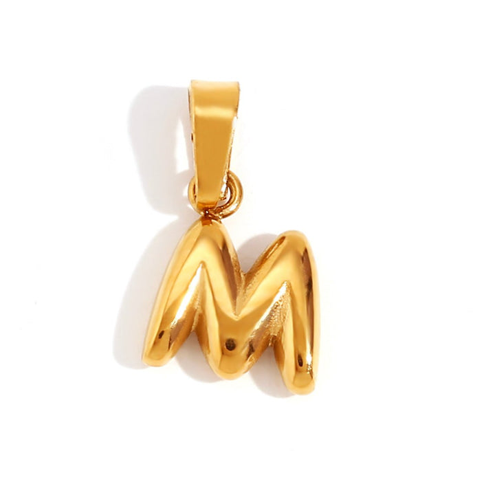 Collar de cuentas con letras elegantes
