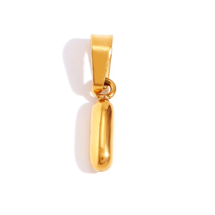 Collar de cuentas con letras elegantes