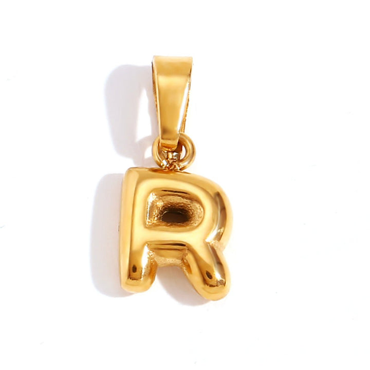 Collar de cuentas con letras elegantes