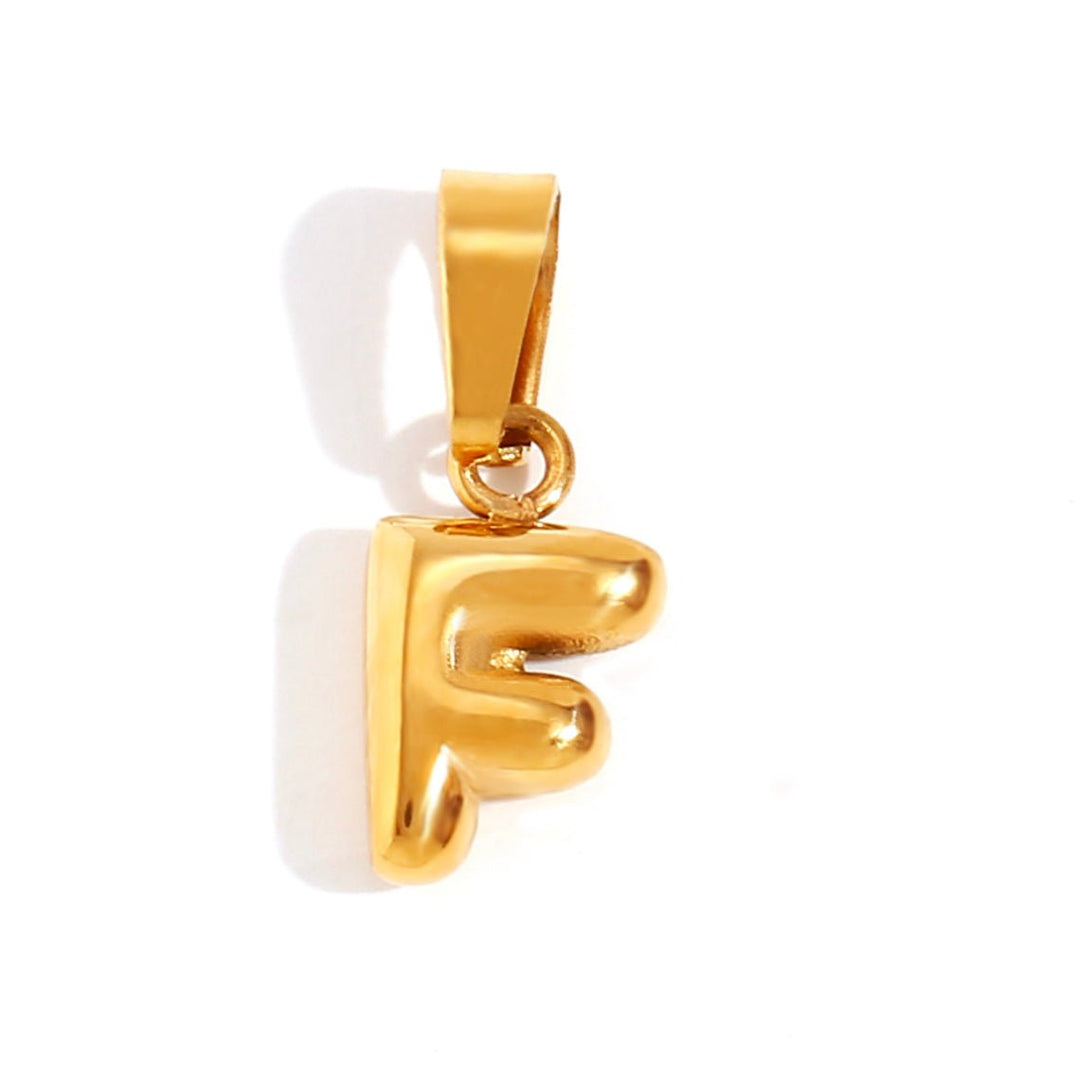 Collar de cuentas con letras elegantes