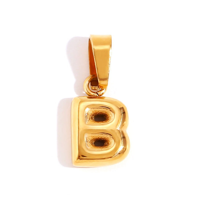 Collar de cuentas con letras elegantes