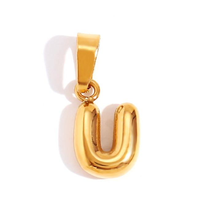 Collar de cuentas con letras elegantes