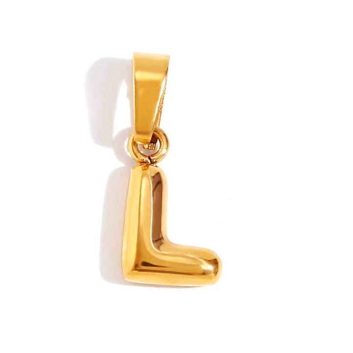 Collar de cuentas con letras elegantes