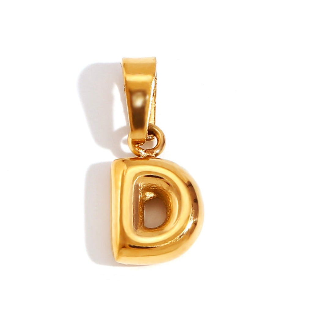 Collar de cuentas con letras elegantes