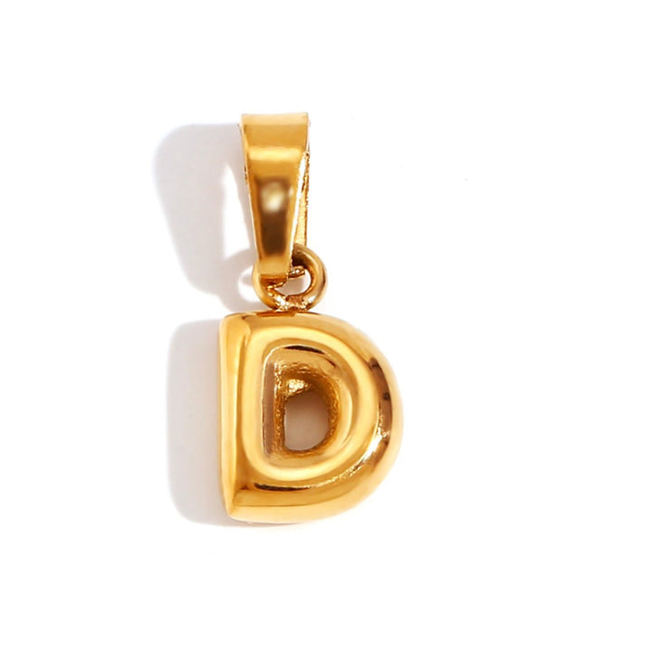 Collar de cuentas con letras elegantes