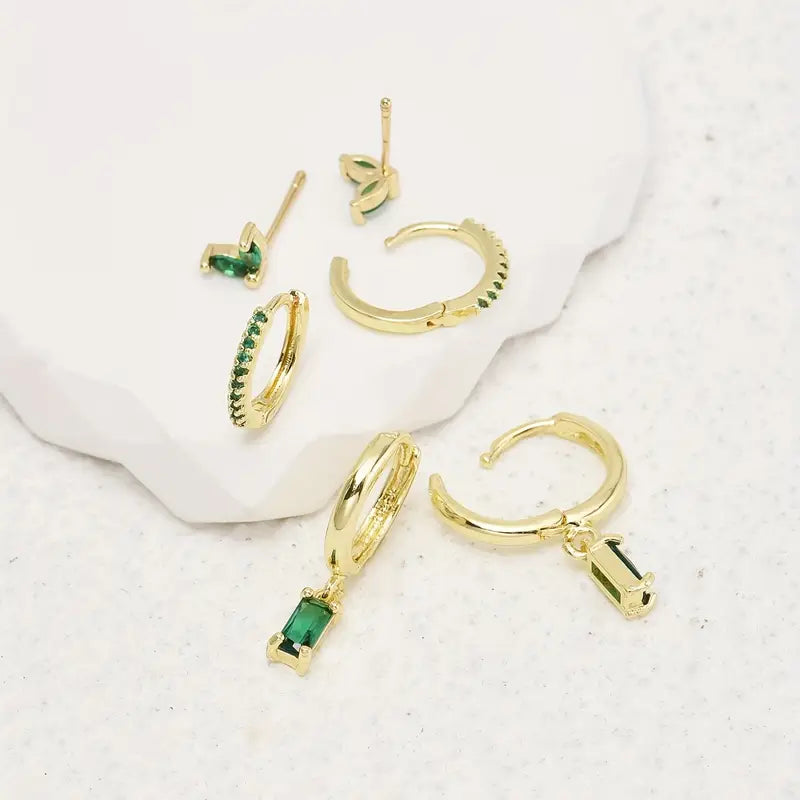 Juego de Pendientes Fiorenza Viridelle | Color oro