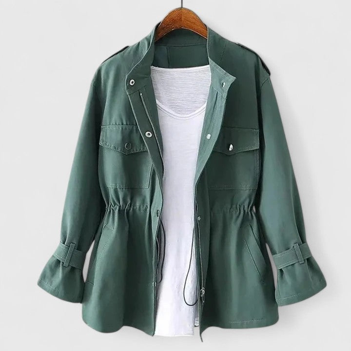 Chaqueta Elegante de Primavera en Verde