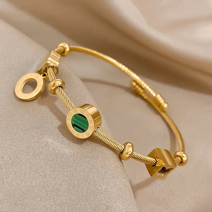 Pulsera Emerence Rousseau | Color oro