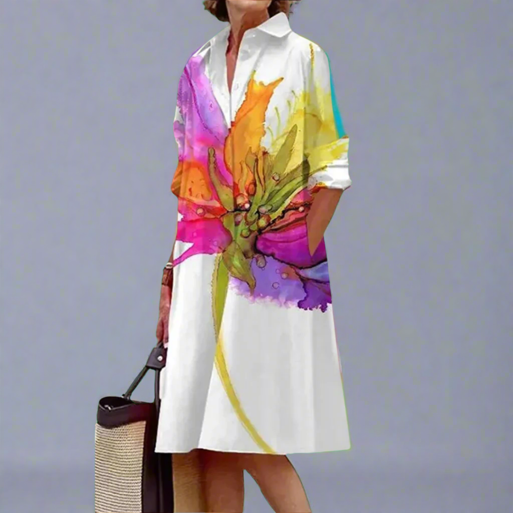 Effortless Summer Dress Beach dress en Blanco