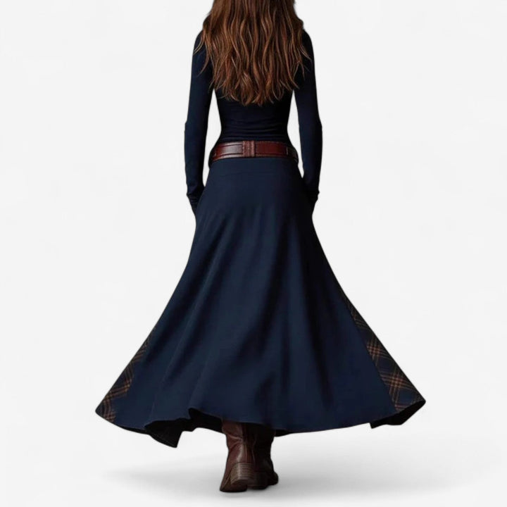 Elegante Versátil Vestido de Otoño (4)