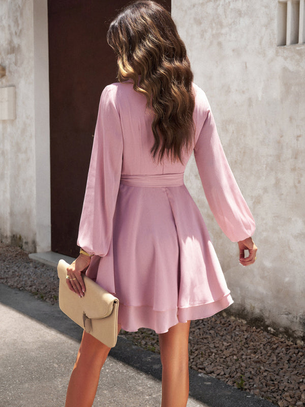 Elegante Vestido de Lino Fruncido (9)