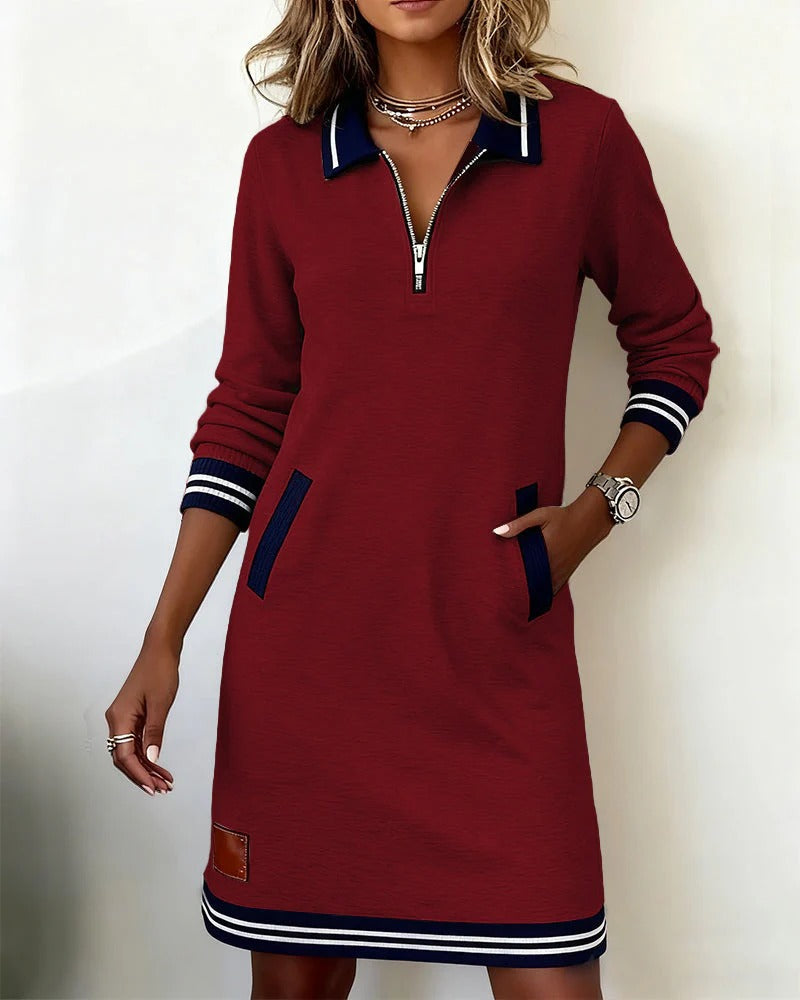 Elegante Vestido Otoñal para Mujer (10)