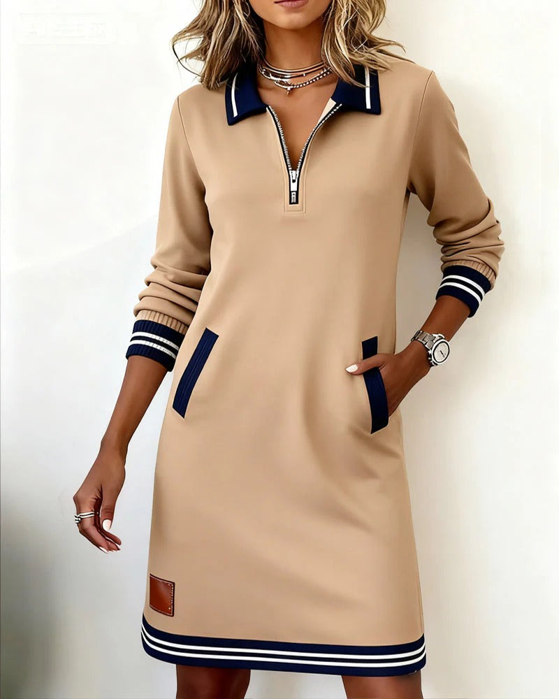 Elegante Vestido Otoñal para Mujer (5)