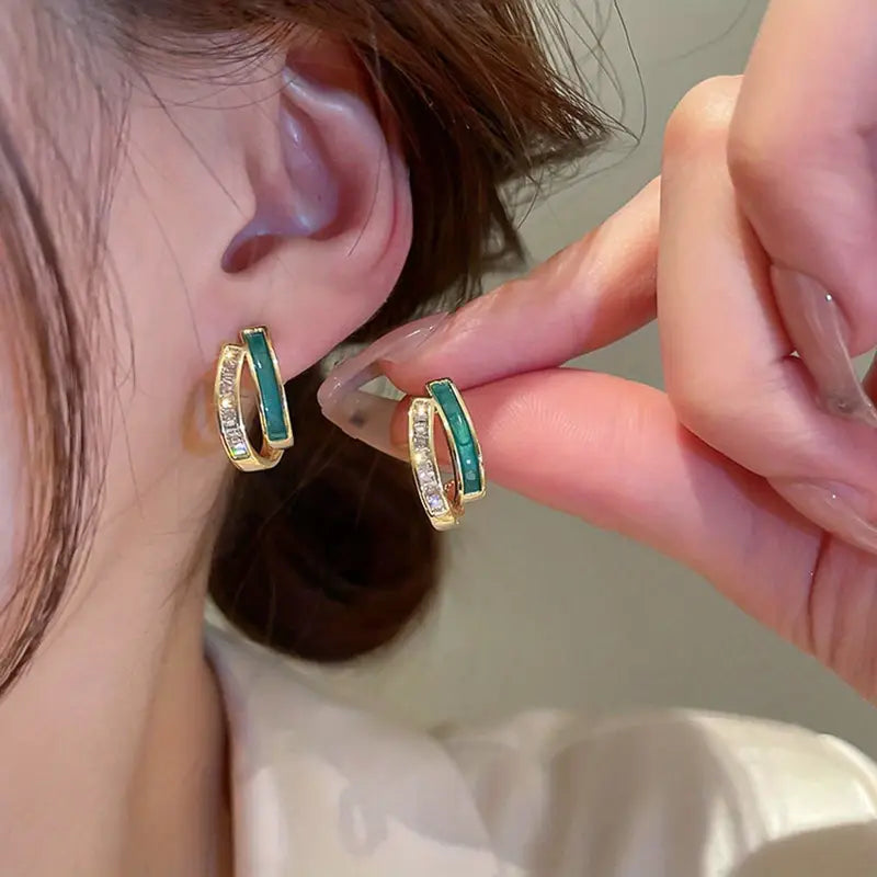 Pendientes Chloé Feuillage | Color oro