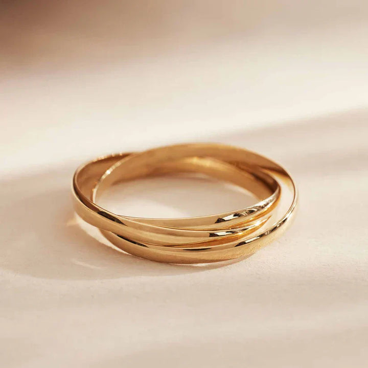 Anillo Trielle de Léna Color oro