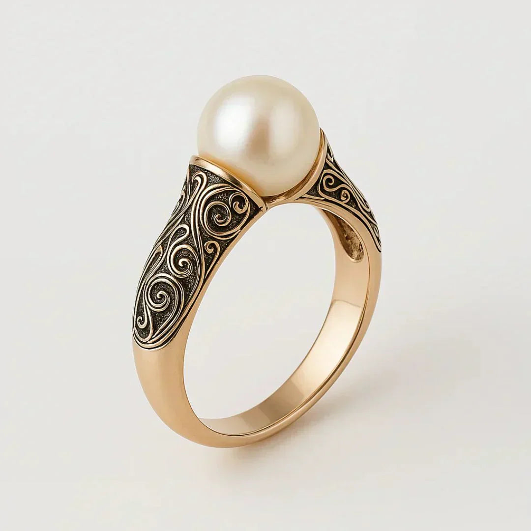 Anillo de Color oro Vintage