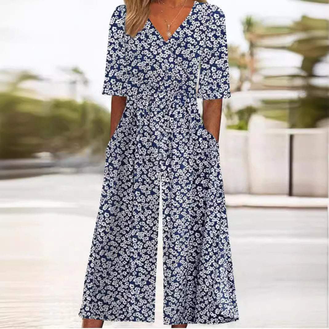 Jumpsuit para Mujer Estilo Boho Floral (6)