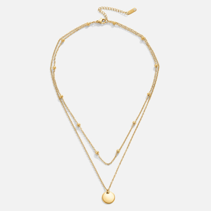 Collar de capas con colgante