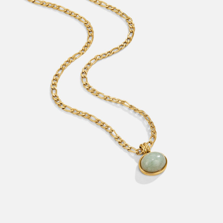 Collar de Jade Elegante para Damas