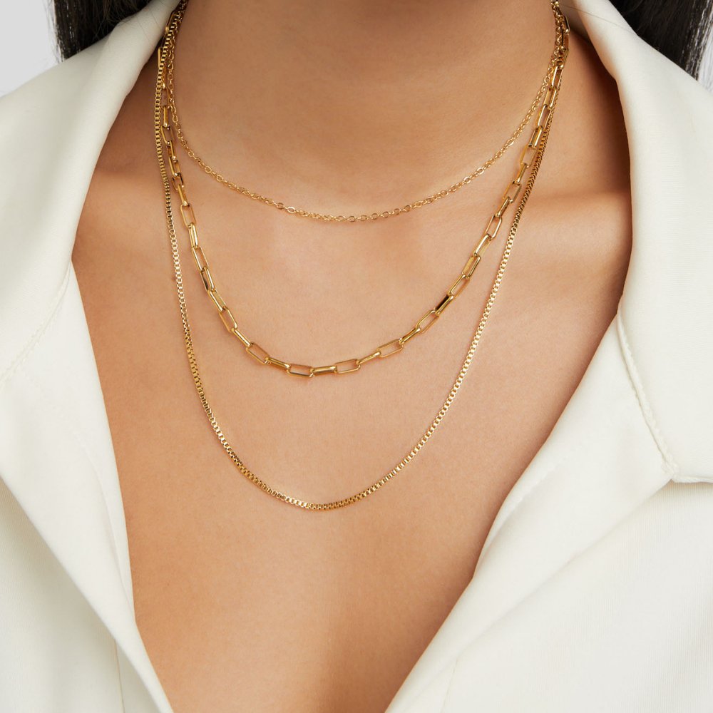 Collar de cadenas múltiples