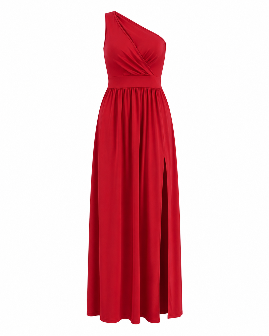 Mujer Vestido de Cóctel Maxi Asimétrico (5)
