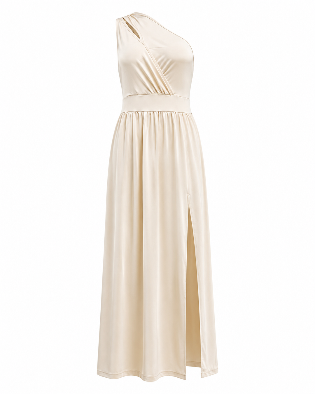 Mujer Vestido de Cóctel Maxi Asimétrico (7)