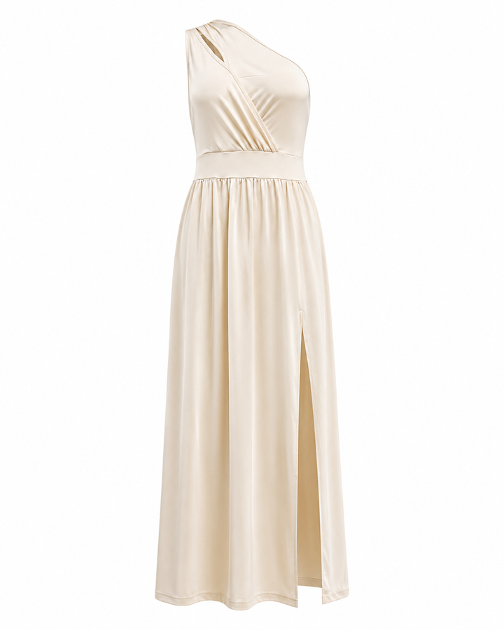 Mujer Vestido de Cóctel Maxi Asimétrico (7)