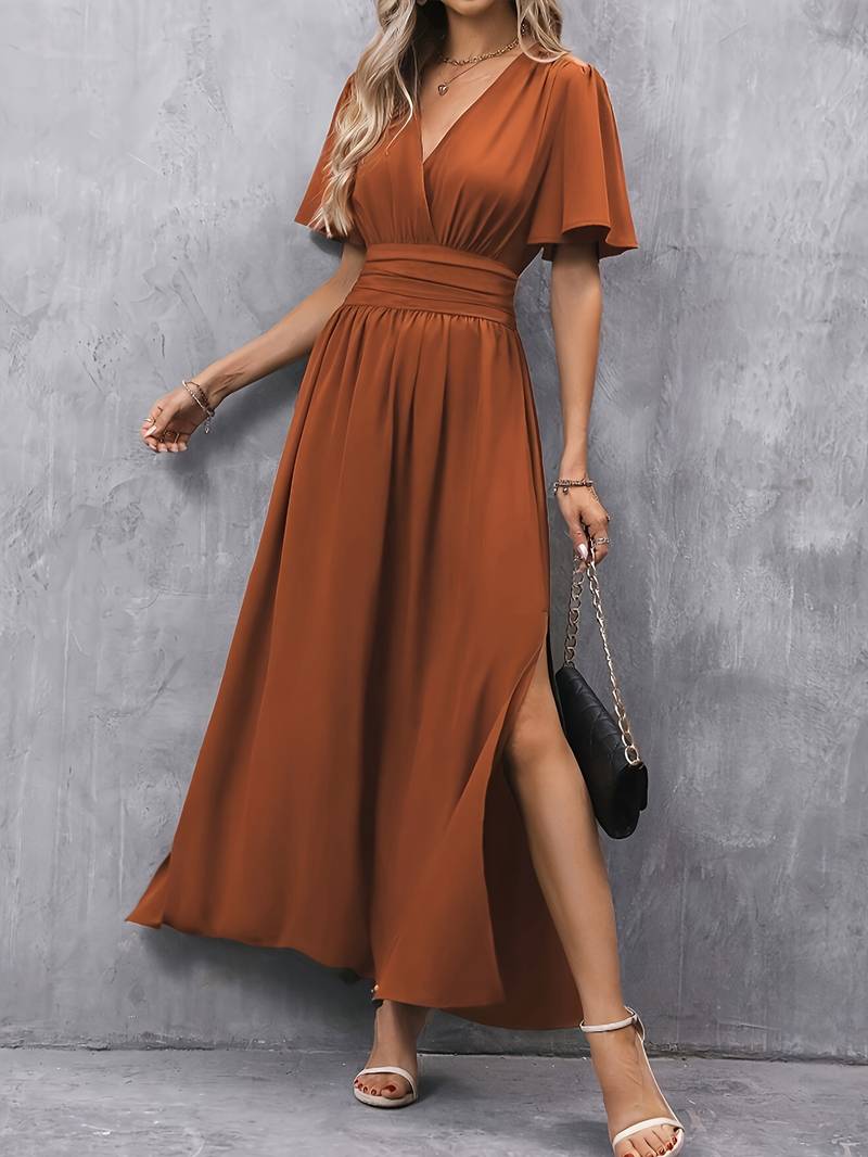 Mujer Vestido Elegante para Invitada de Boda