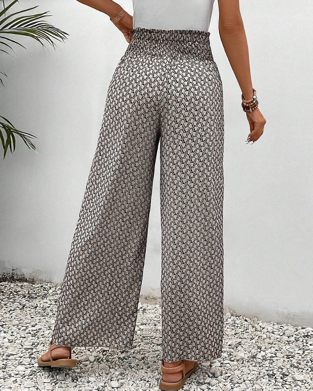Pantalones Anchos Elegantes Respirables (2)
