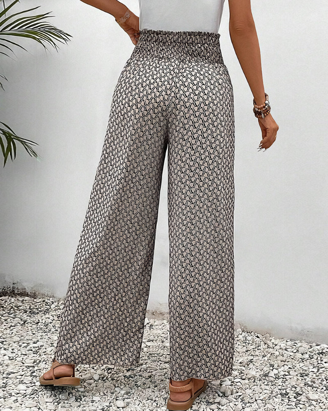 Pantalones Anchos Elegantes Respirables (2)