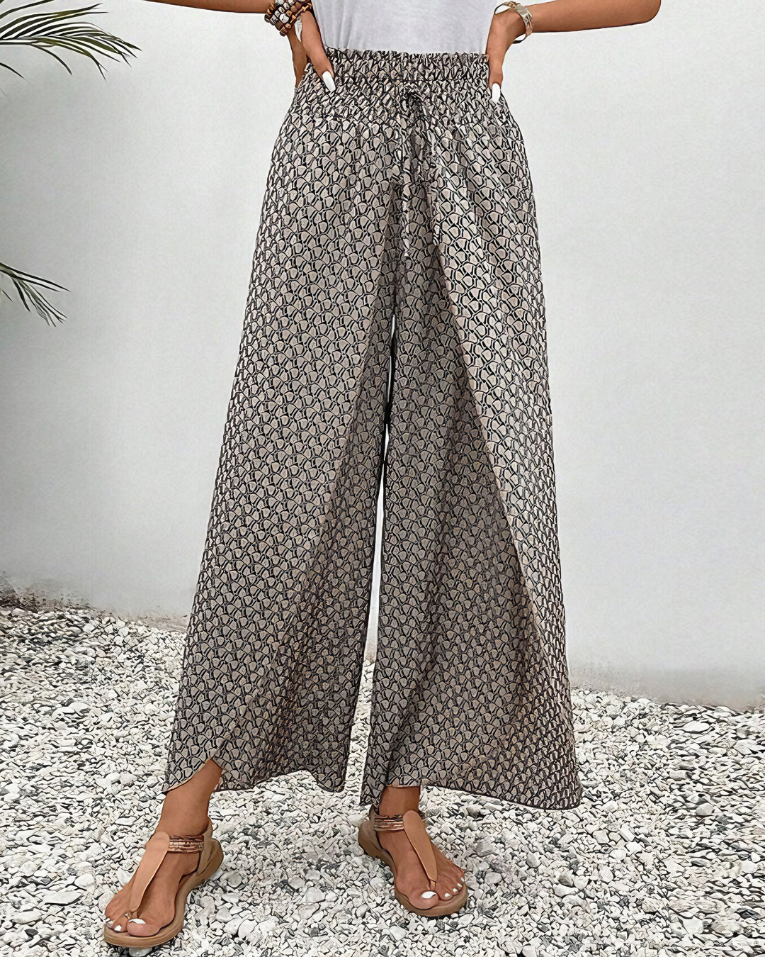Pantalones Anchos Elegantes Respirables (3)