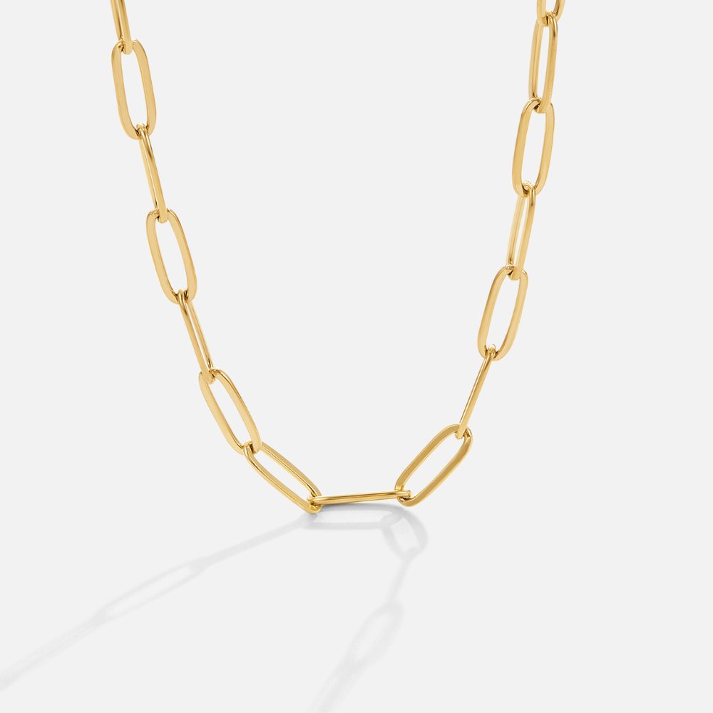 Collar de cadena de clip clásico