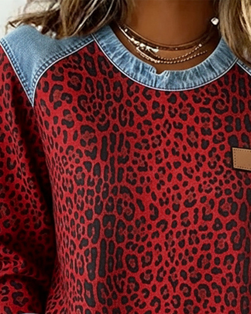 Pullover de Mujer Estampado Leopardo (8)