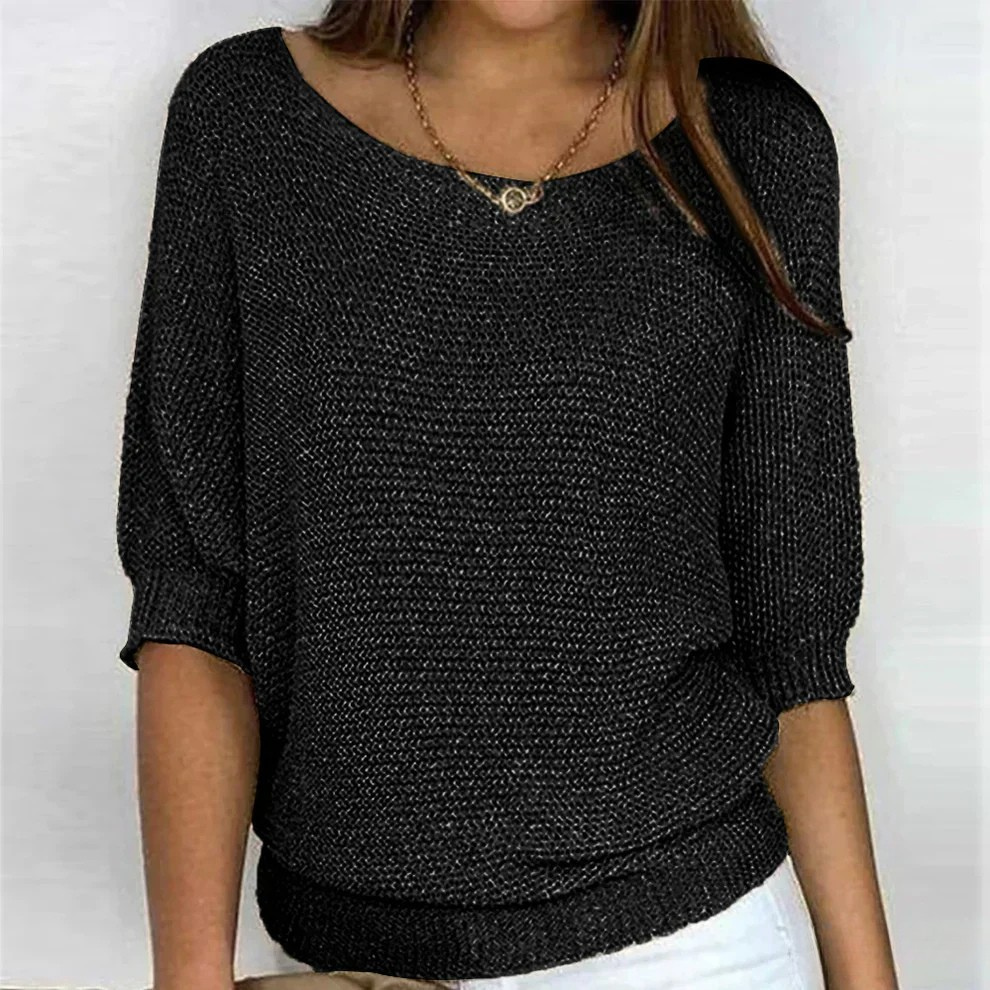 Pullover Suave Imprescindible en Negro