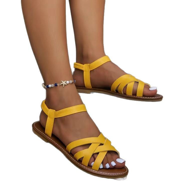 Sandalias Cómodas de Cuero para Mujer (6)