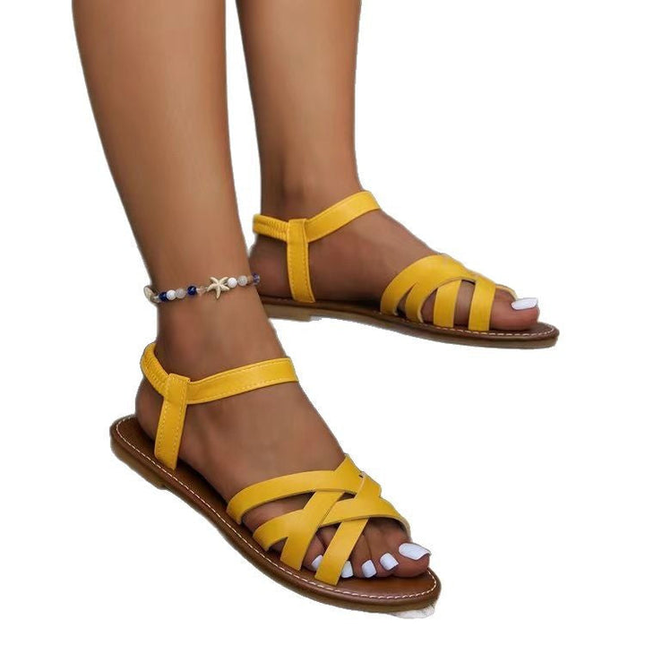 Sandalias Cómodas de Cuero para Mujer (6)