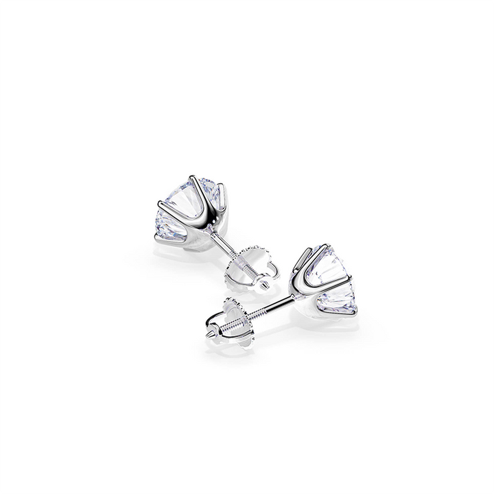 Pendientes Tera de Color oro Blanco Elegantes
