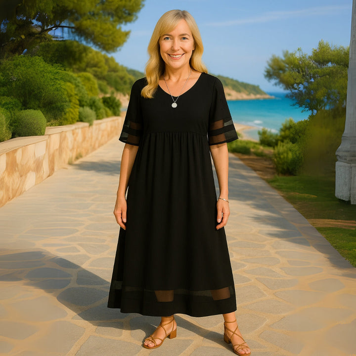 Sofisticado Vestido de Playa Maxi (2)