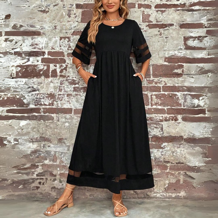 Sofisticado Vestido de Playa Maxi (5)