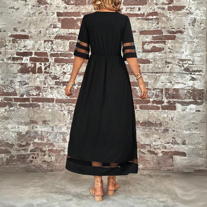 Sofisticado Vestido de Playa Maxi (7)
