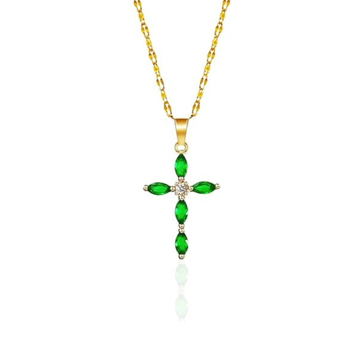 Collar Cruz | Color oro