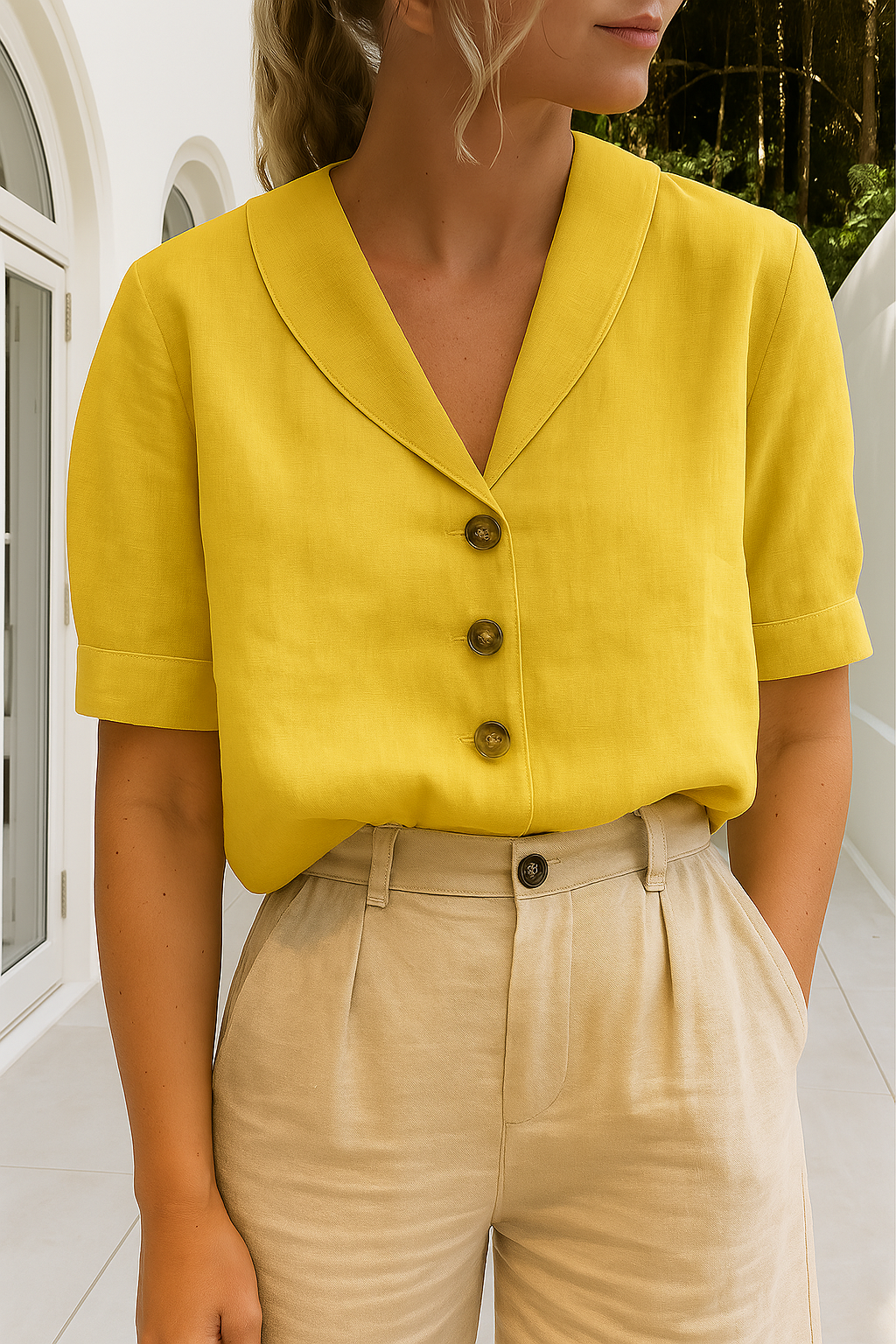 Trendiges Damen-T-Shirt Womens t-shirt en Amarillo