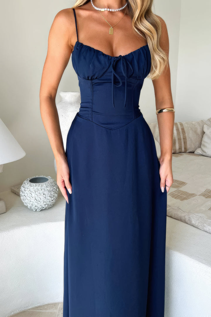 Vestido de Verano Maxi Fluido y Elegante en Niebieski 4