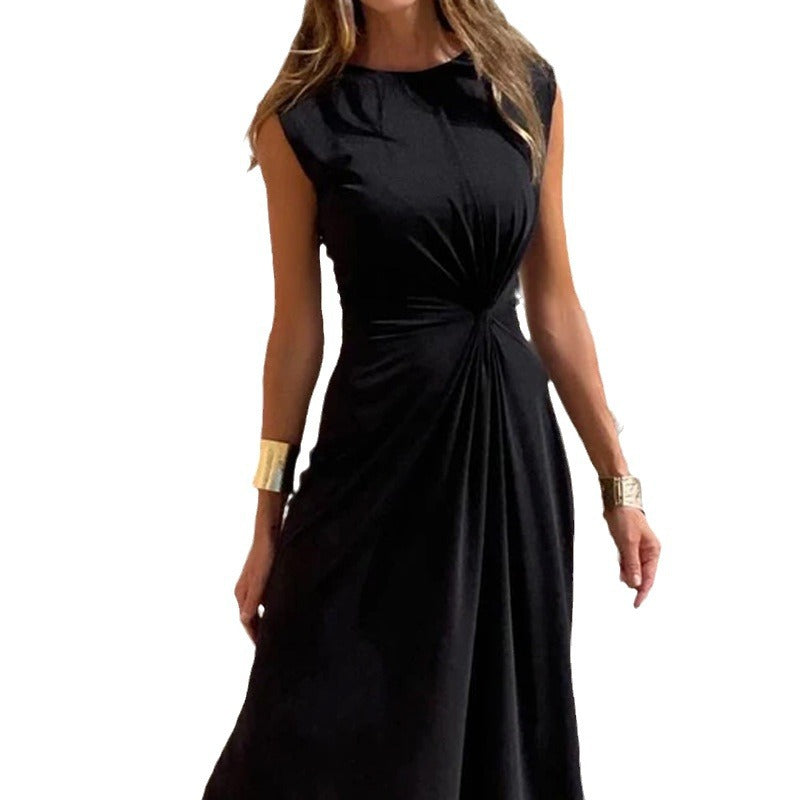 Vestido elegante de mujer para invitada de boda en Verde 4