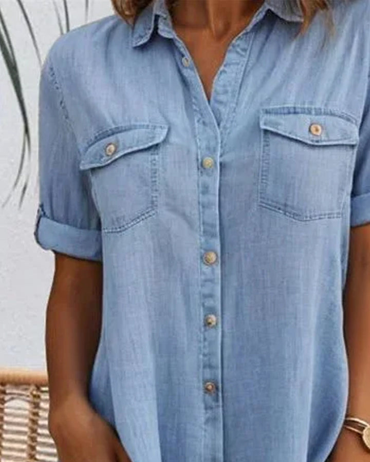 Vestido evasé ligero para invitada de boda en Azul marino 2