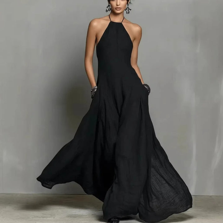 Vestido Halter Maxi en 5